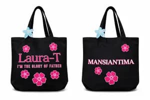 Sacs personnalisés par impression (prénom, logo, citation). Bonne qualité – commande sur mesure.