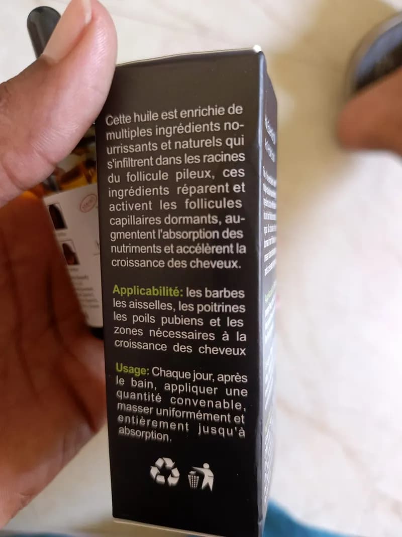Huile croissance cheveux — photo 2