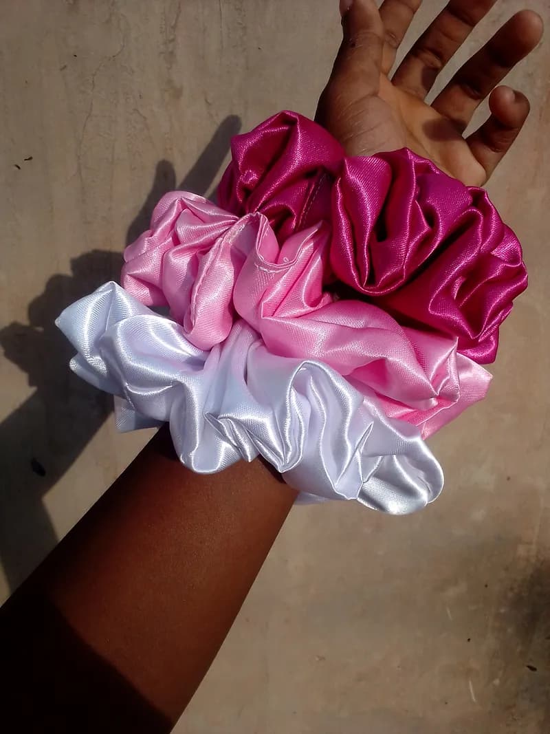 Scrunchies handmade — photo 3