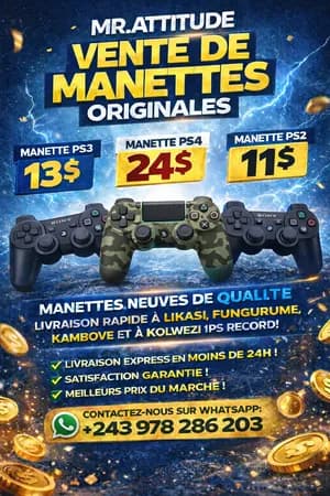 Manettes PlayStation