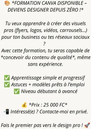 Formation Canva