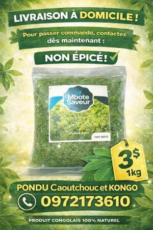 Pondu mbote saveur