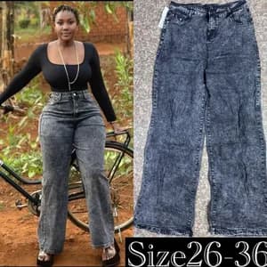 Pantalon jeans dame