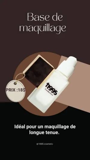 Crème de visage et base avant maquillage