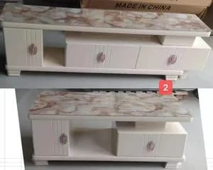 Table& porte appareil semi-marbrre