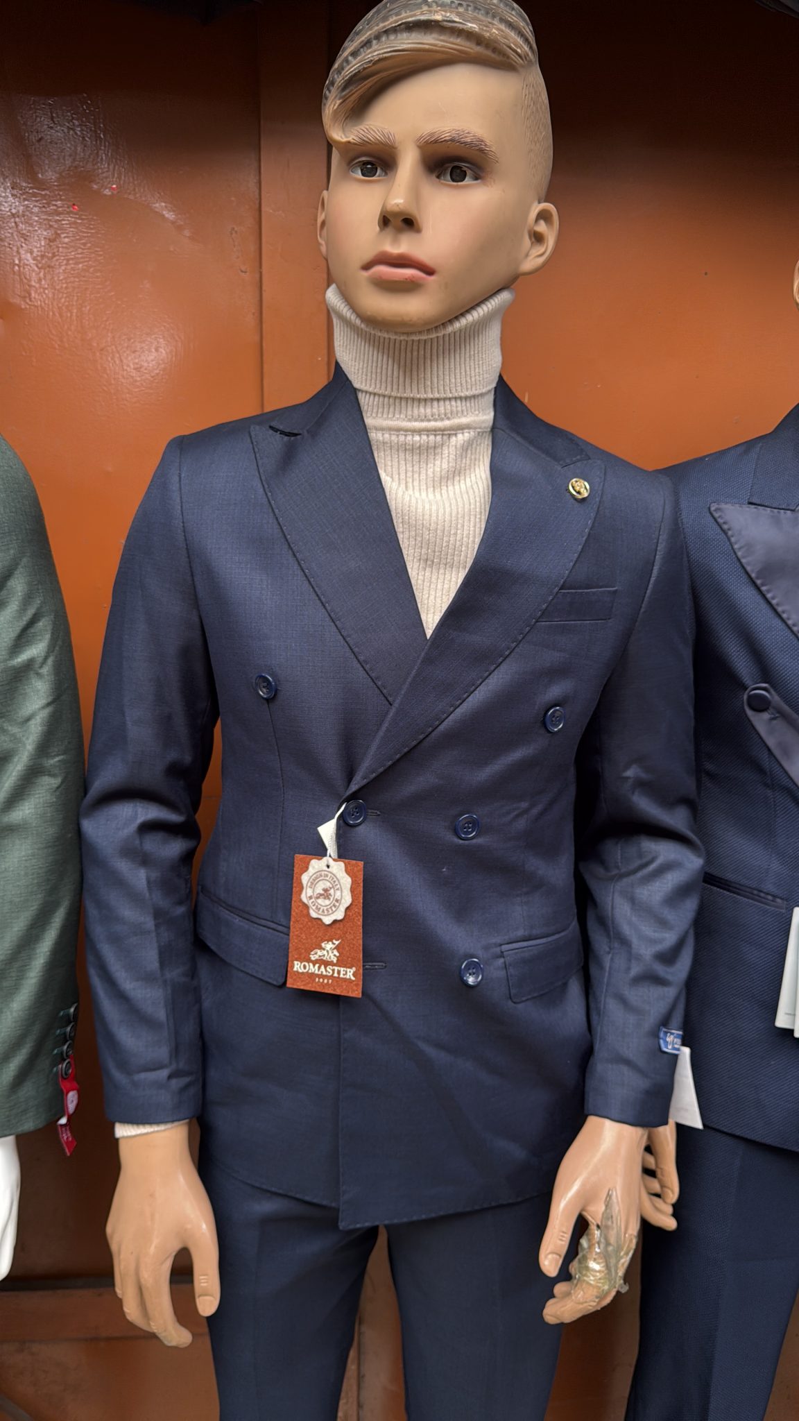 Veste homme croisé