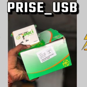 Prise avec port USB