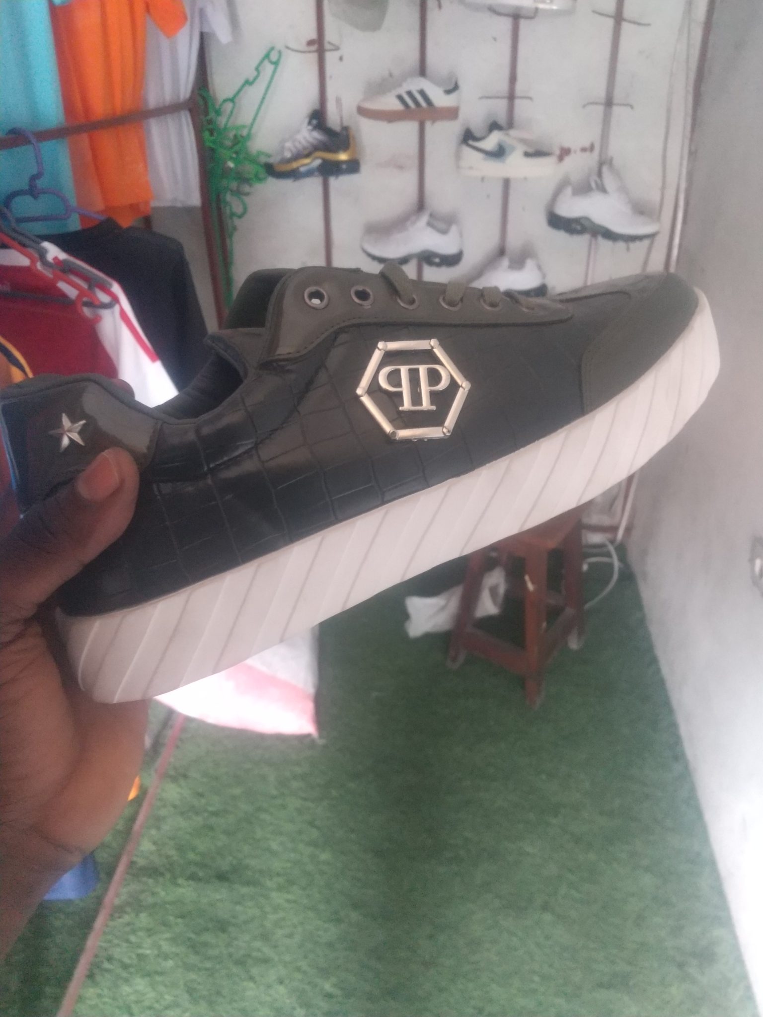Philipp plein en cuir