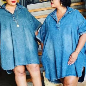 Robe Jeans Dame