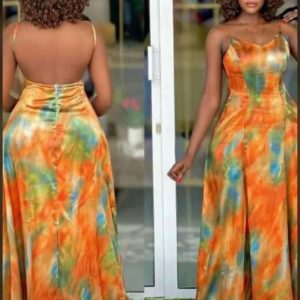 Robe longue dame
