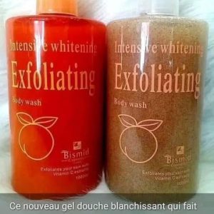 Gel de douche Blanchissant