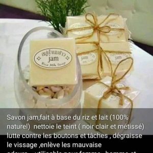 Savon Jam à base du Riz et lait