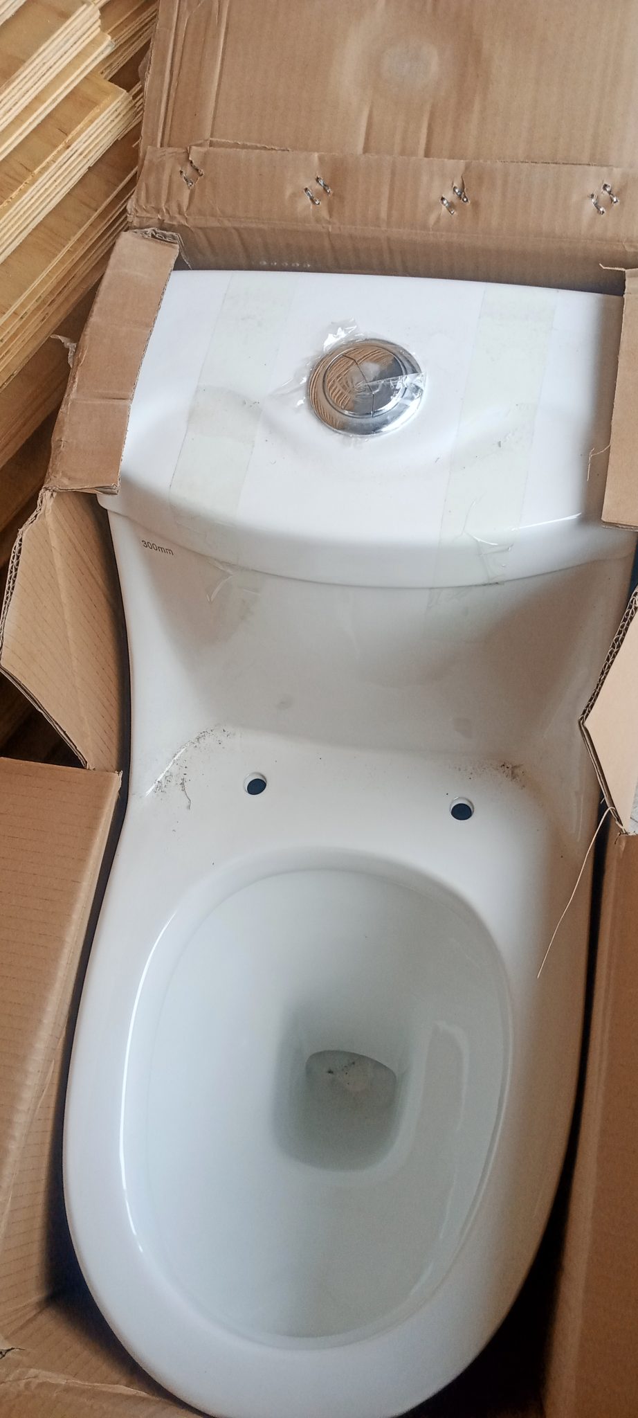 Toilette en ceramique