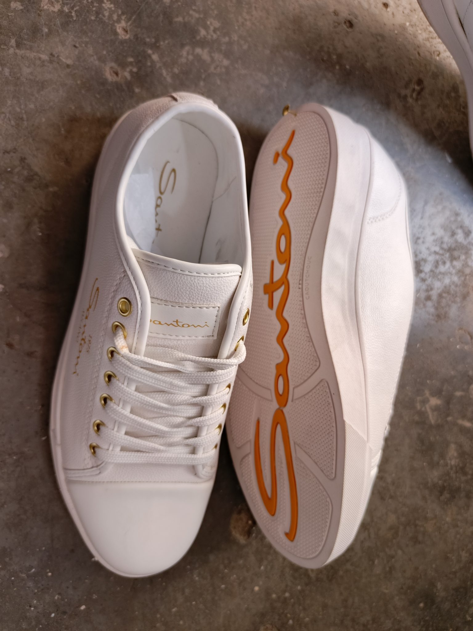 Santoni blanc