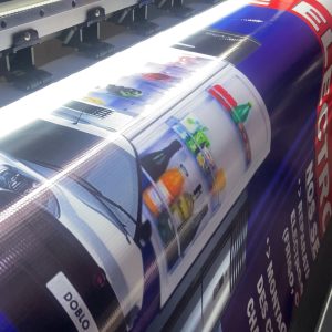 Calicot et autocollant