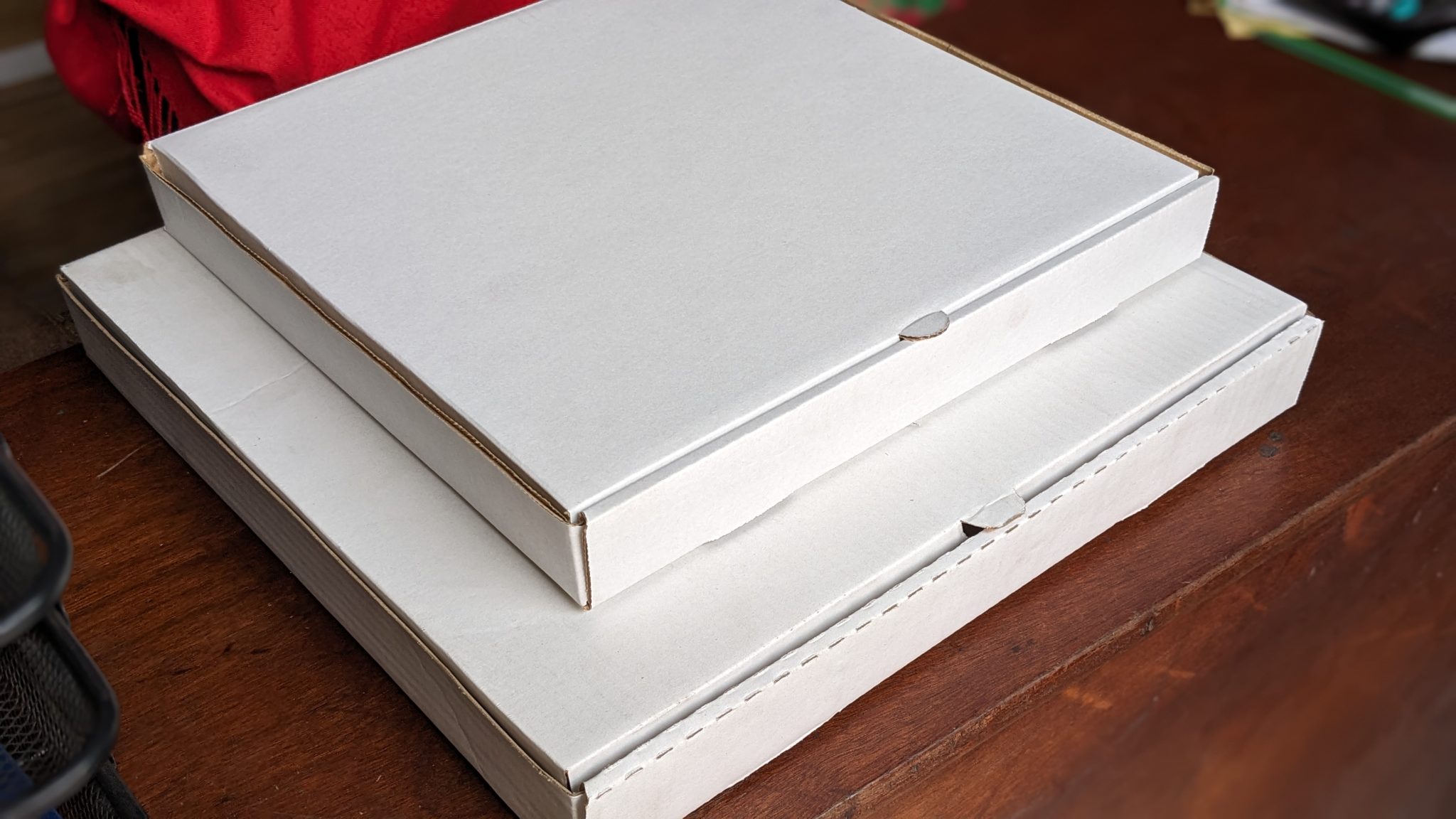 Pizza boxes