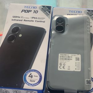 Tecno pop10 128gb double sim