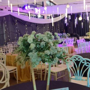 Centrée de table avec décoration