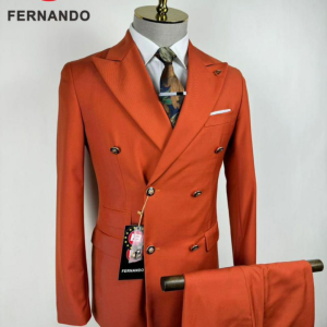 Veste orange croise