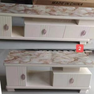 Table& porte appareil semi-marbrre