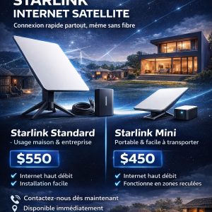 Starlink standard et mini