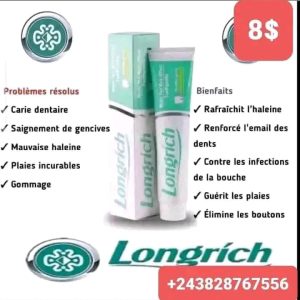 Dentifrice Longrich
