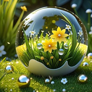 Bolle de fleurs