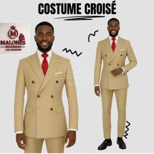 Veste croisée classique