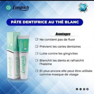 Pâte dentifrice longrich