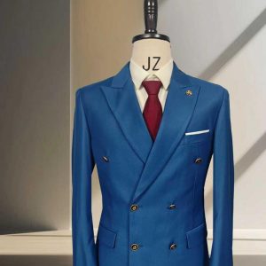 Veste croisée classique