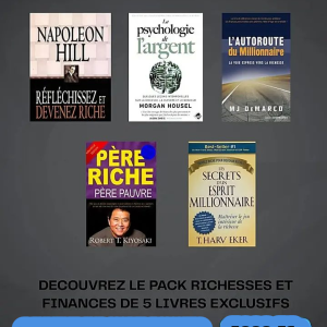 Les livres d'entreprendre et de développement personnel Pour un mindset de millionnaire