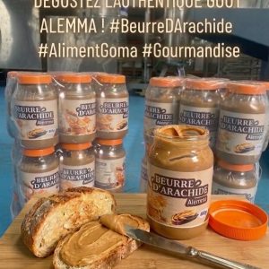 Vente de beurre d’arachide gros et detail