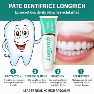 LA PÂTE DENTIFRICE LONGRICH