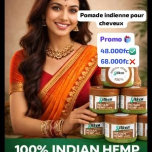 Pomade indienne pour cheveux