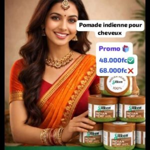 Pommade indienne pour cheveux