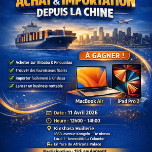 Formation sur l'achat et l'importation depuis la chine
