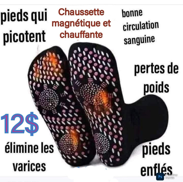 Chaussette magnétique